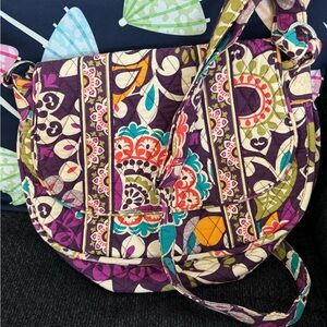 Quilted Vera Bradley crossbody bag
